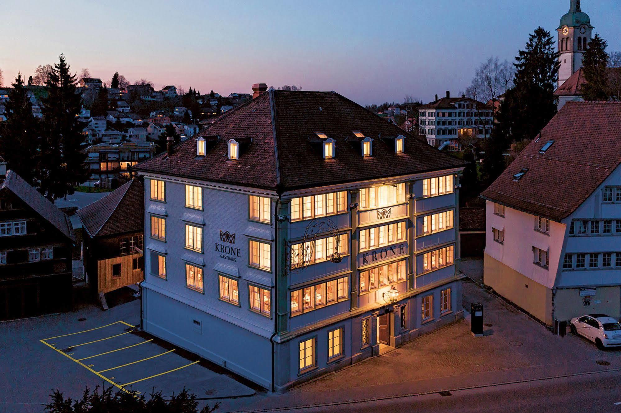 Hotel Krone Speicher Bagian luar foto